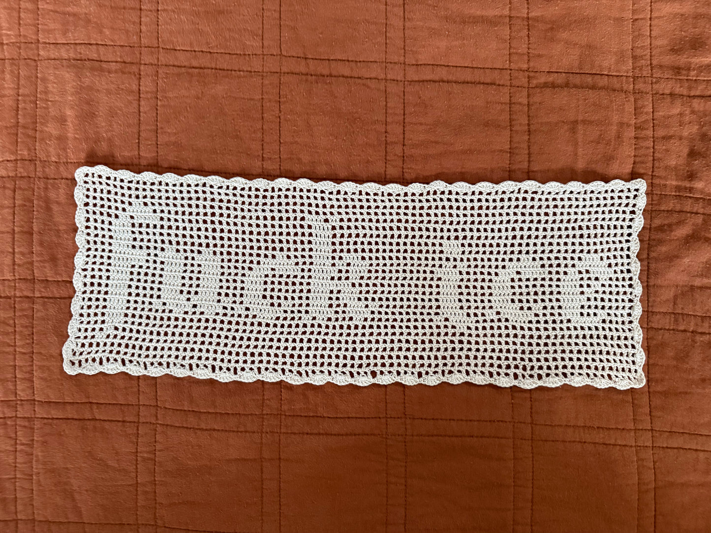 Filet Crochet F ICE Chart (free)