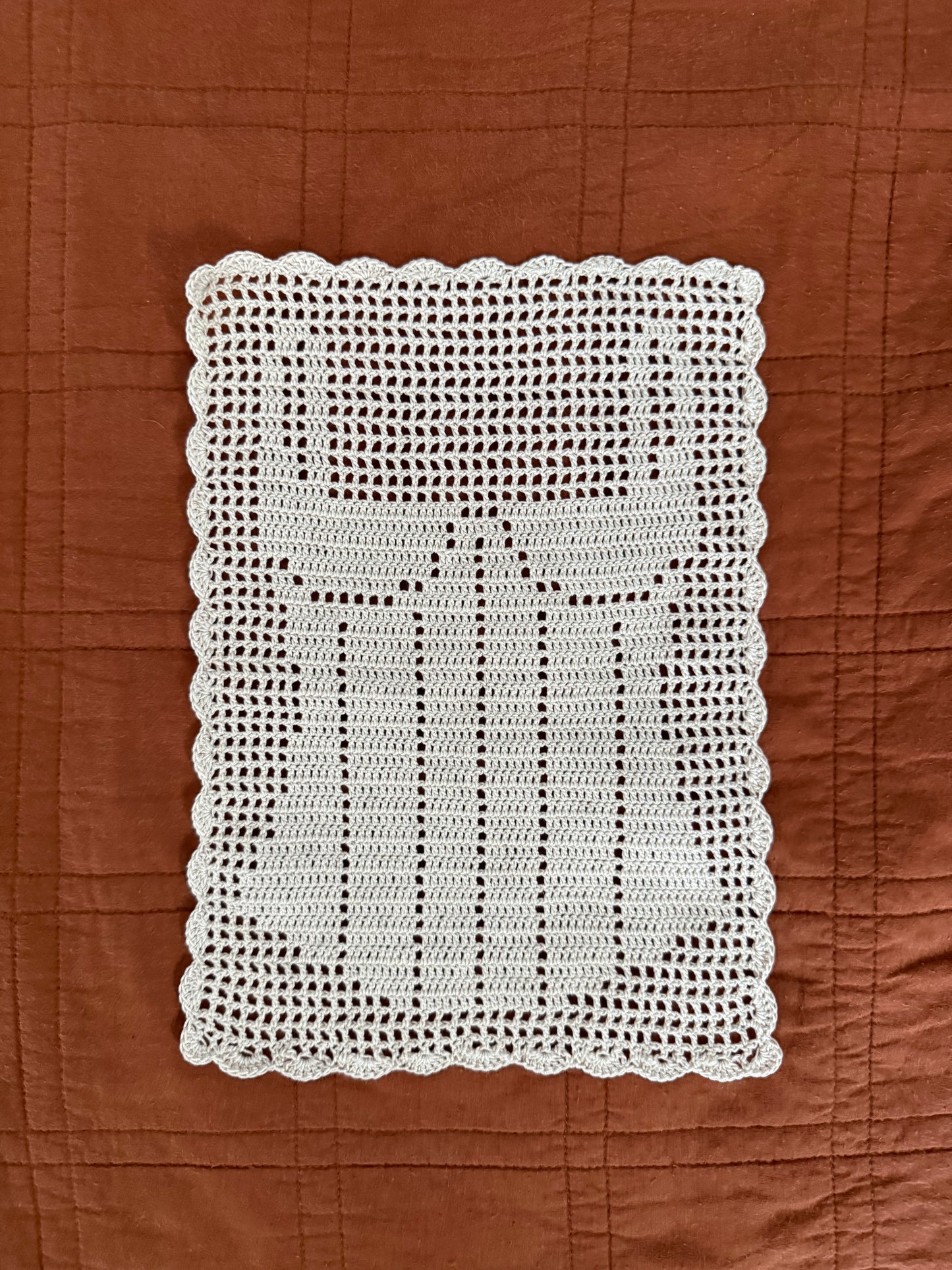 Corset Filet Crochet Chart