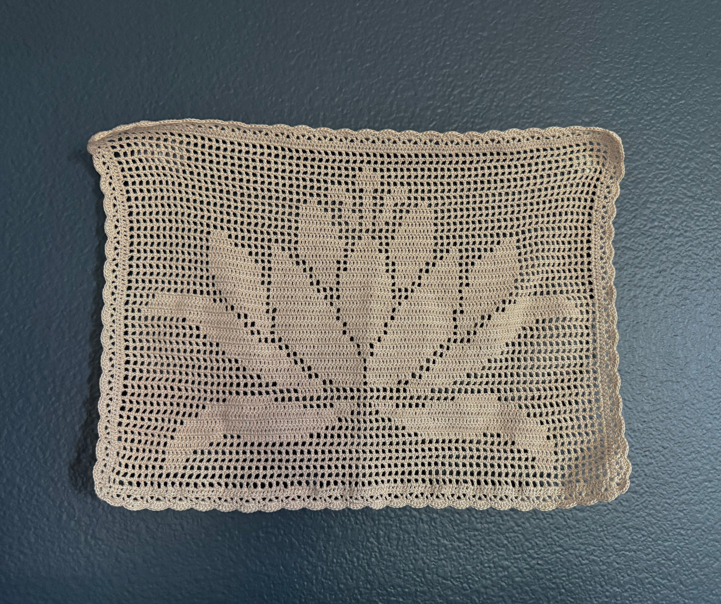 Filet Crochet Lotus Chart (free)